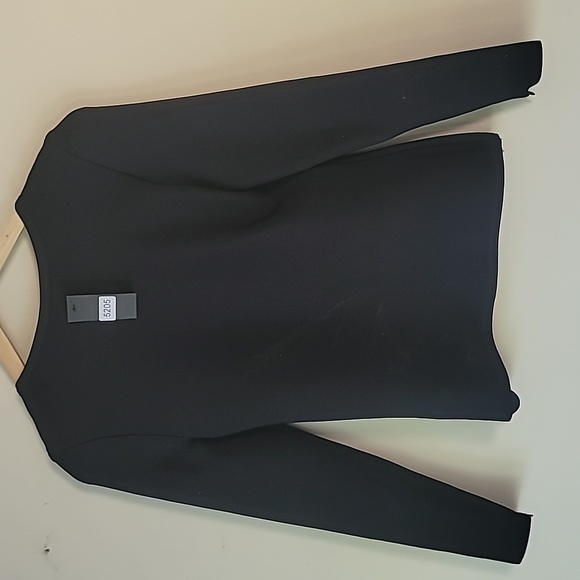 Hot Miami Style Top Exposed Front Zip SZ M - Picture 2 of 8